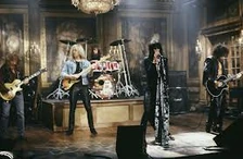 Aerosmith performing on .