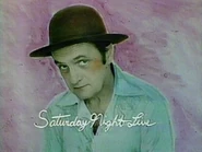 Another Season 5 Bumper Photo from Bob Newhart's first hosting stint on May 10, 1980.