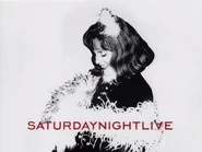 Season 21 Bumper from December 16, 1995, the ninth episode and Christmas show: Her third and final time hosting and her only appearance in 25 years, with musical guests Bush.