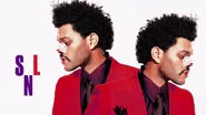 Season 45 Bumper Photo from March 7, 2020: The Weeknd's 3rd musical guest appearance on SNL and his 5th appearance on SNL in total. His second performance was "Scared to Live", the latter with Oneohtrix Point Never.
