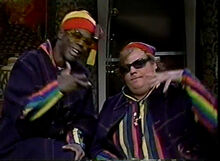 As B-Fats with Chris Rock as Onski in the I'm Chillin' sketch