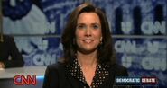 Kristen Wiig as her impression Campbell Brown.