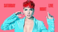 Halsey.jpg (203 KB) Season 44 Bumper Photo from February 9, 2019: Halsey's first-time hosting, as well as her 3rd appearance and she also made her 2nd musical guest appearance on SNL.
