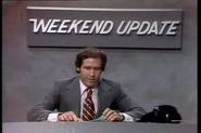 Chevy Chase was the Weekend Update anchor when the show first started.