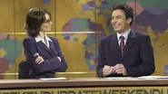 Tina Fey and Jimmy Fallon anchored together until Season 29.