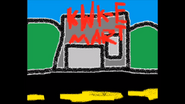 The Kwik-E Mart, as it appeared in the episode.