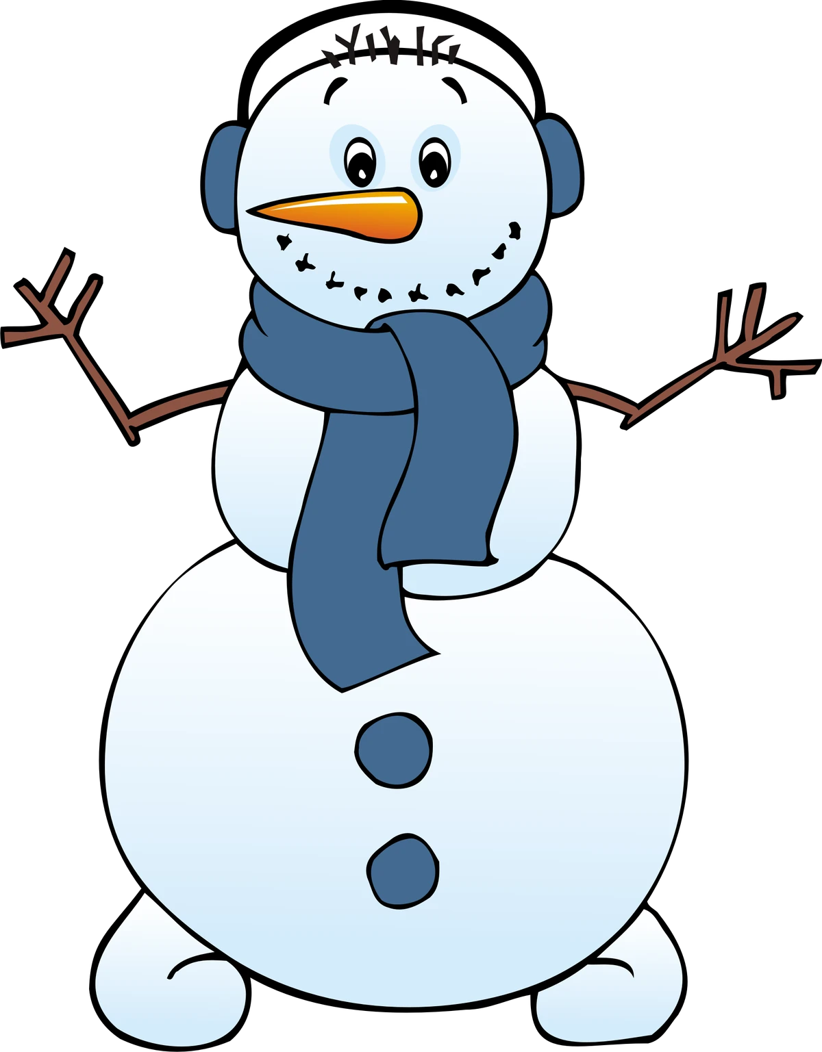 Earmuffs Snowman | Snowmen Wiki | Fandom