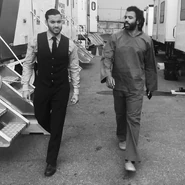 Sam Otto (as John Osweiller) & Daveed Diggs (as Layton Well)