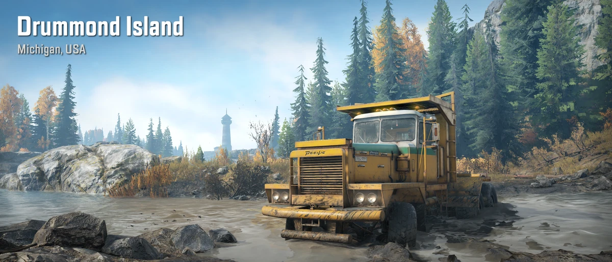 Drummond Island Snowrunner Wiki Fandom