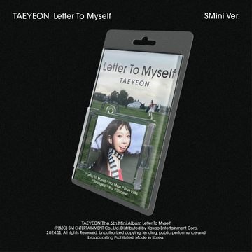 レコード Letter to myself Taeyeon テヨン 6th Mini Album: Letter To Myself (Letter Ver.) : テヨン