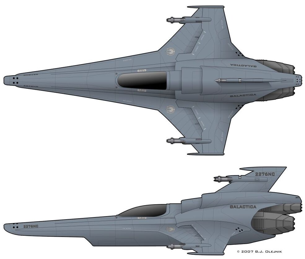 Moebius - Battlestar Galactica 1:32 scale Colonial Viper Mk