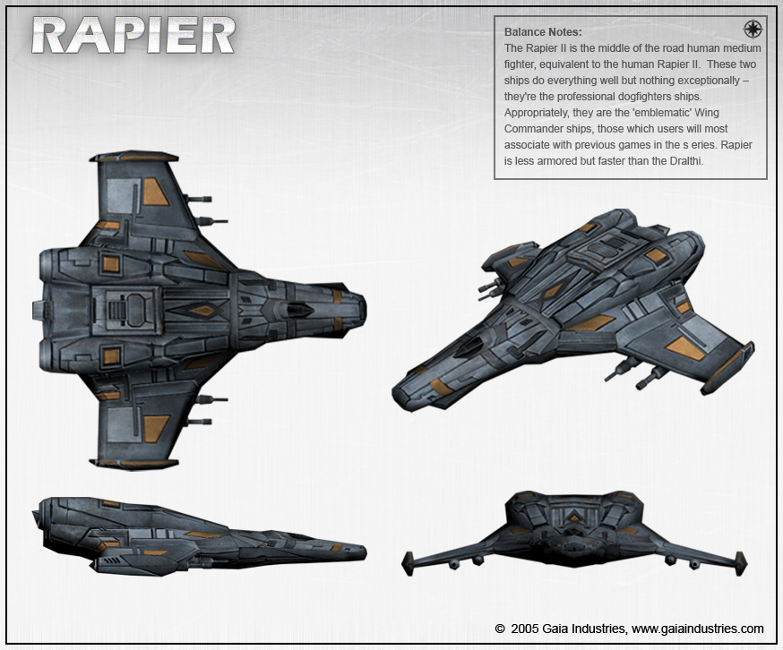 F-44 Rapier | Snubfighter Wiki | Fandom