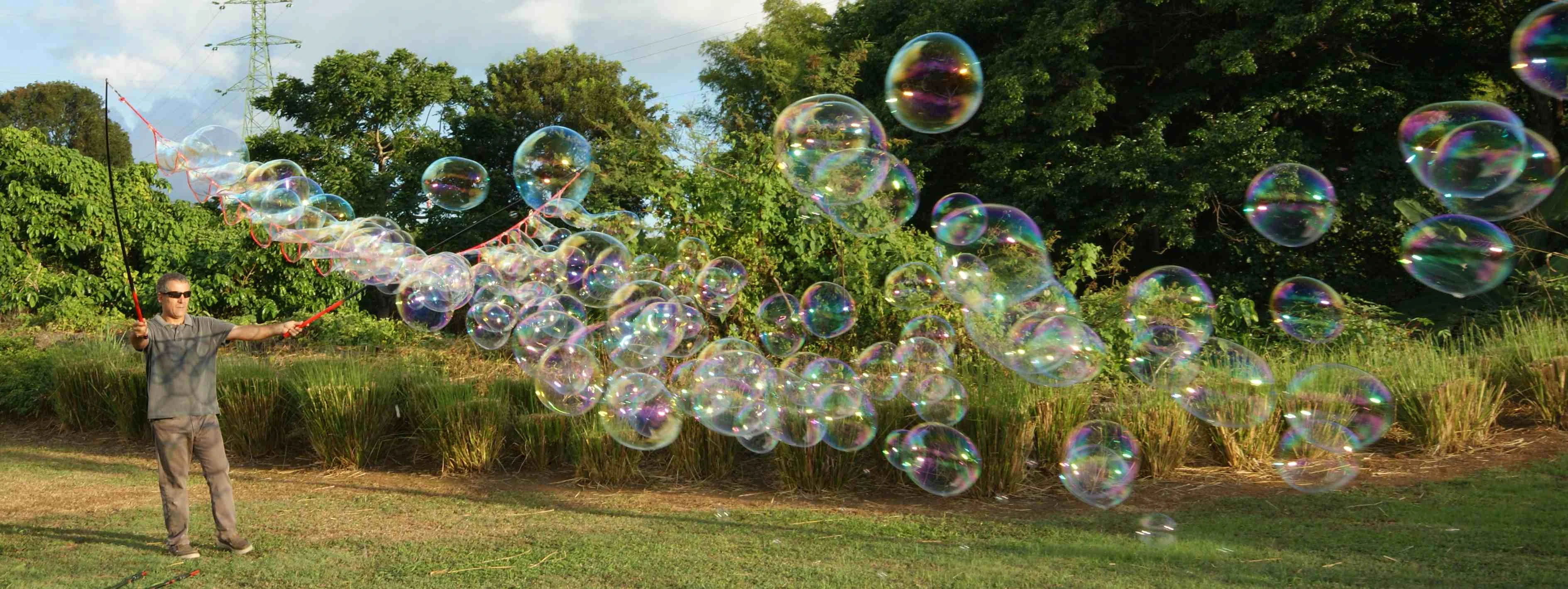 multiple bubble wand
