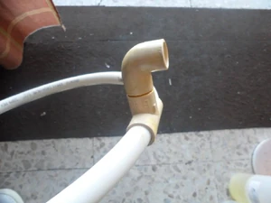 At this point you can add a 1/2" CPVC tube for a handle