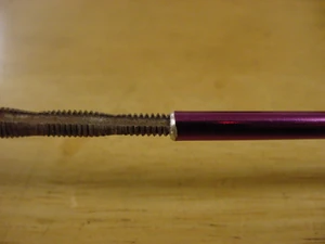 Close up of the tap in the fid