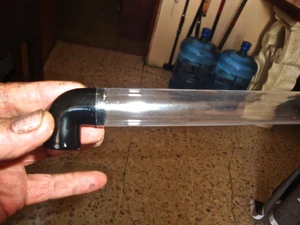 Or a larger tube fitting on the outside of the fitting