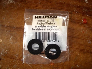 HomeDepot or any decent hardware store will have these rubber washers.....