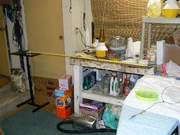 Set-up for the size potential test.