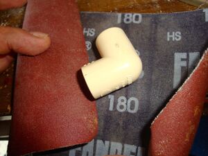 Before painting use a fine grit sandpaper to score up the surfaces you will be painting to help the paint adhere even better