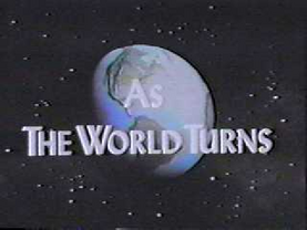 As the World Turns title card, circa 1967-1981