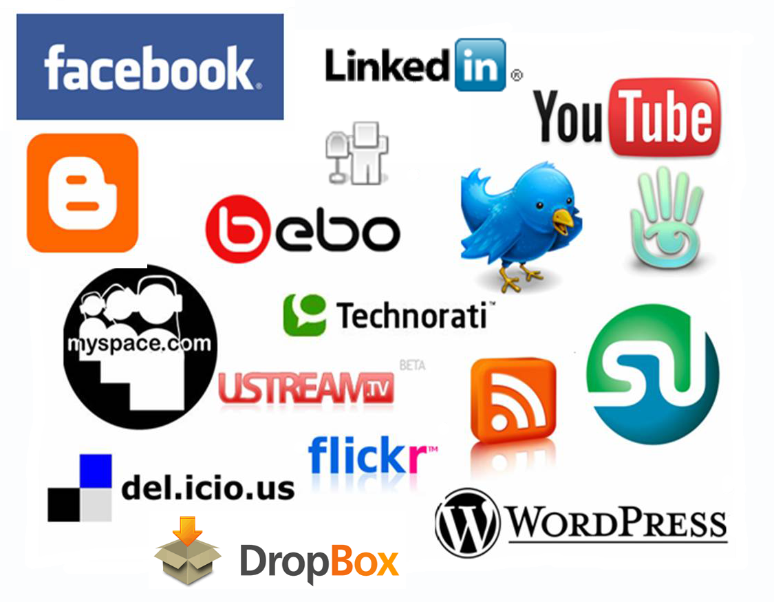 social networking sites logos