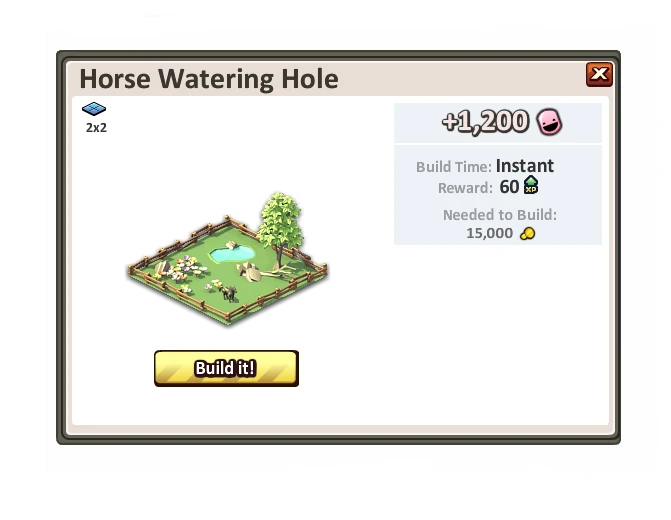 Horse Watering Hole Social City Wiki Fandom