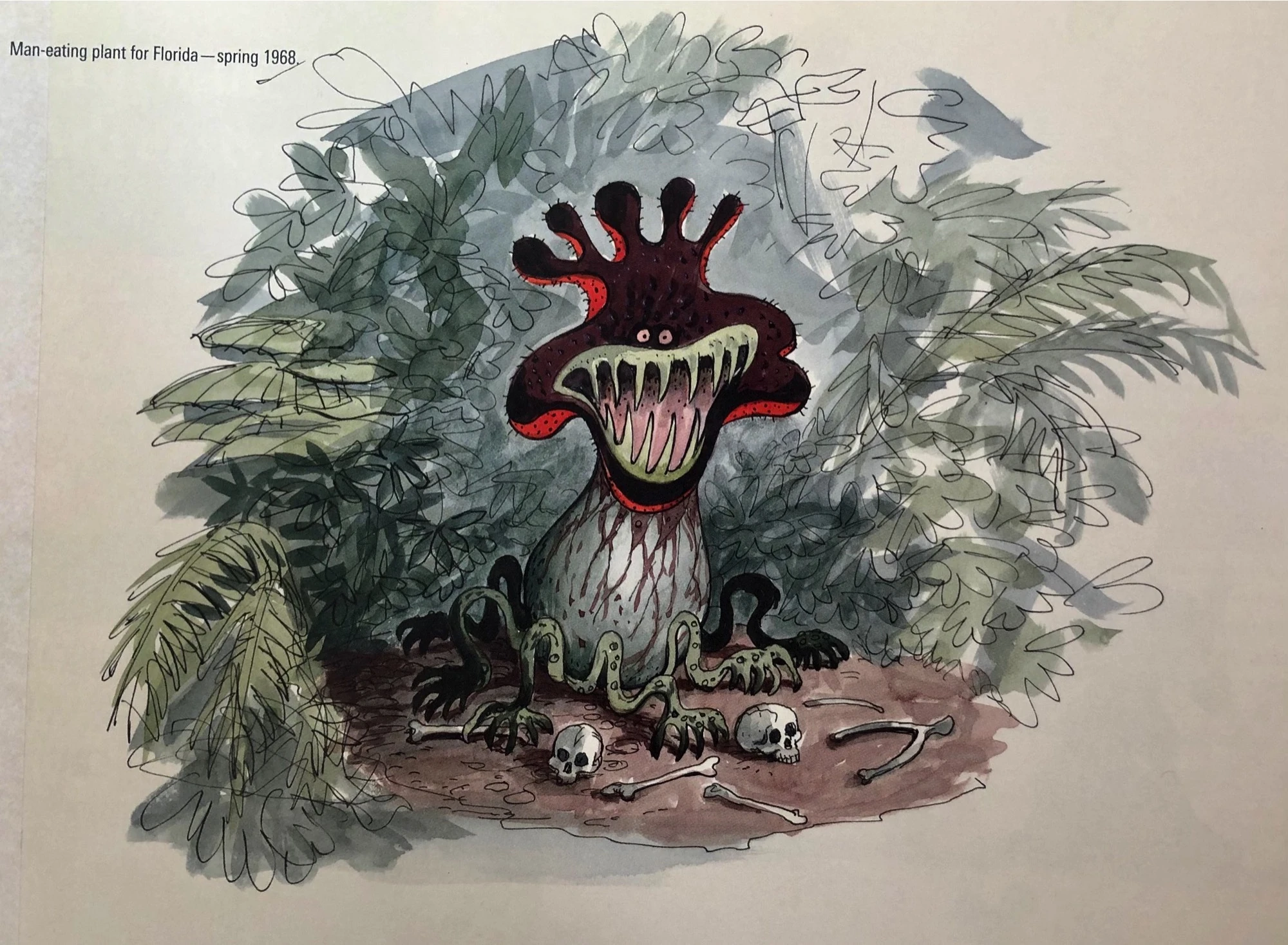 carnivorous plants eating human