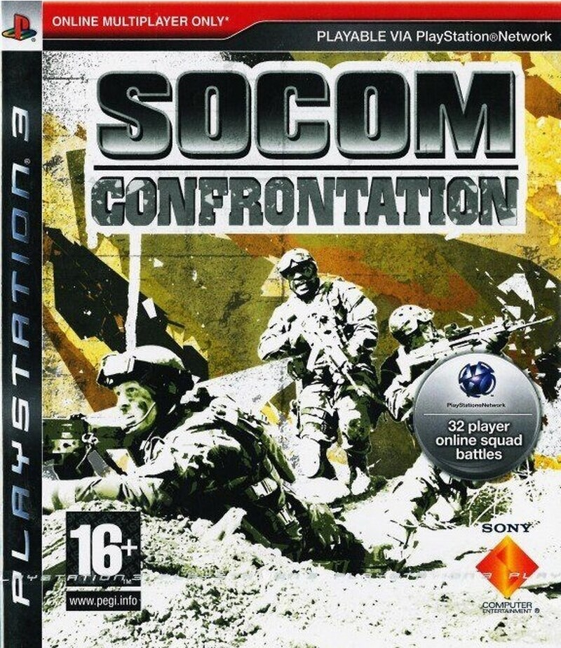 Jogo Ps3 Socom Confrontation Original Playstation
