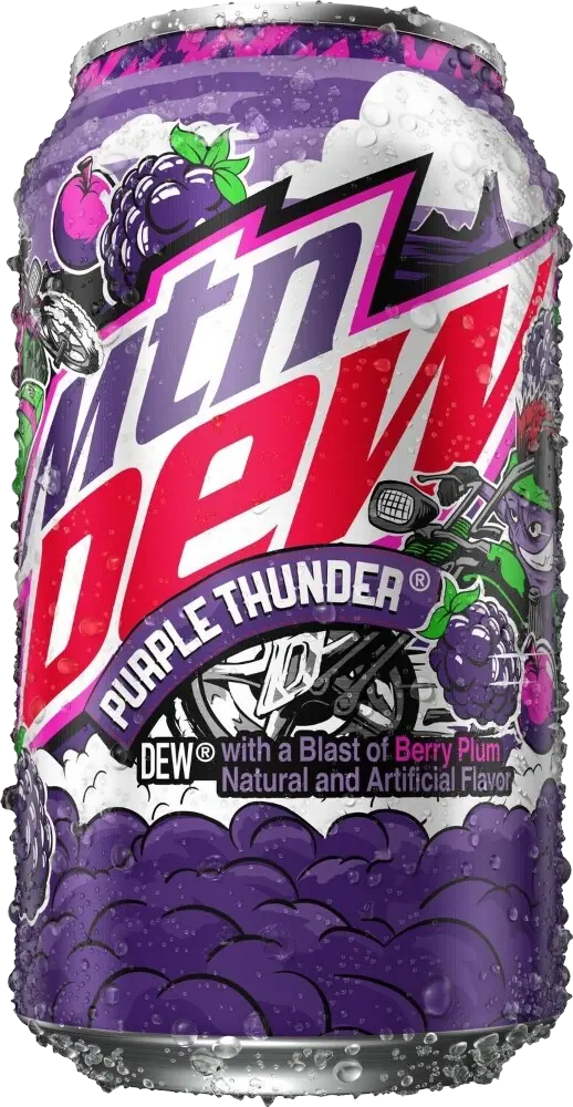 Mountain Dew Purple Thunder Kroger Expasion (Countdown) | Soda