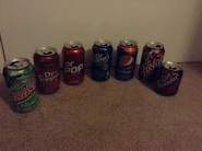 Mountain Frost, Dr. Topper, Dr. Pop, Dr. Pepper Dark Berry, Pepsi Mango, Dr. Faygo, Dr. Thunder
