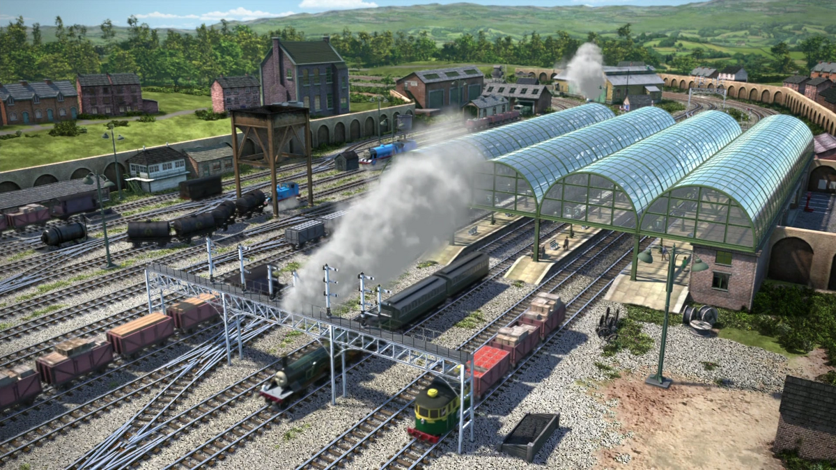 Sodor station new arrivals