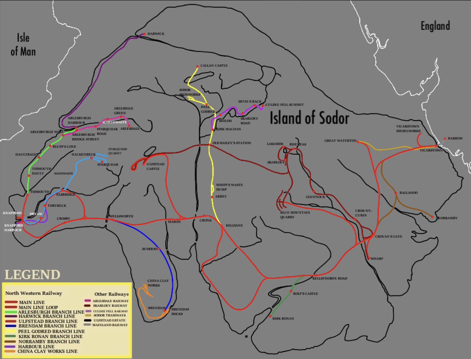 Island of Sodor Sodor Stories History Wiki Fandom