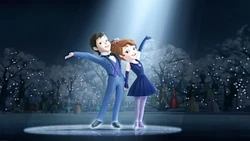 Hugo and Sofia perform at the recital