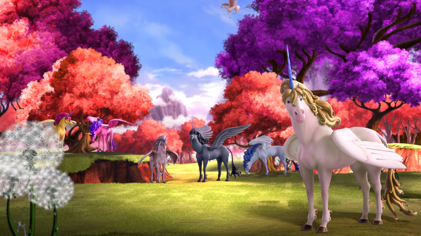 sofia the first magic sparkle skye unicorn