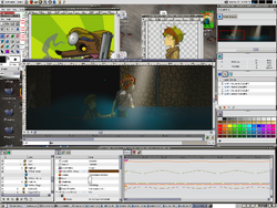 Screenshot of Synfig.