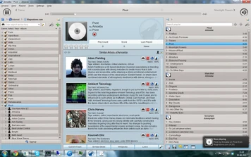 Listening to music 2.4.3 on Windows 7