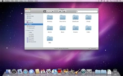 Screenshot of Mac OS X.