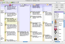 Screenshot of TV-Browser.