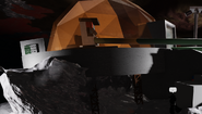 A dome on Europa