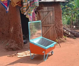 The NJUBA solar box cooker used in the study