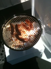 Solar powered BBQ, by California Sunlight Corporation
