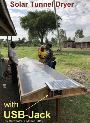 Solar tunnel dryer, Kenya, Müller, 1-4-22