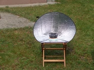 Fig. 12. Cuisson solaire dans la cour