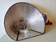 Fig. 4. Popot scout dans le sac inséré dans le cuiseur