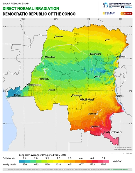 Democratic-Republic-of-the-Congo irradiation map, 8-5-22