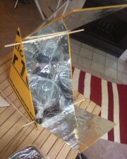 Wedge solar cooker - Martin Nix