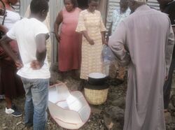  staff members Seline and Pamela traveled to remote Remba Island in  to demonstrate  and 