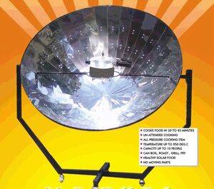 Manik Parabolic Cooker, 3-20-12