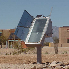 Nichols Tracking Solar Cooker