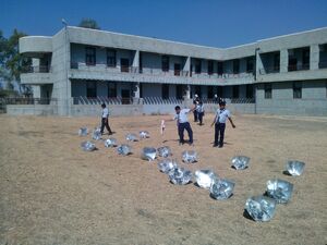students enjoying the power of Sun